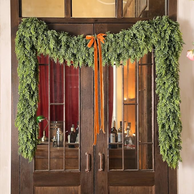 ✨ Christmas Artificial Cedar Garland