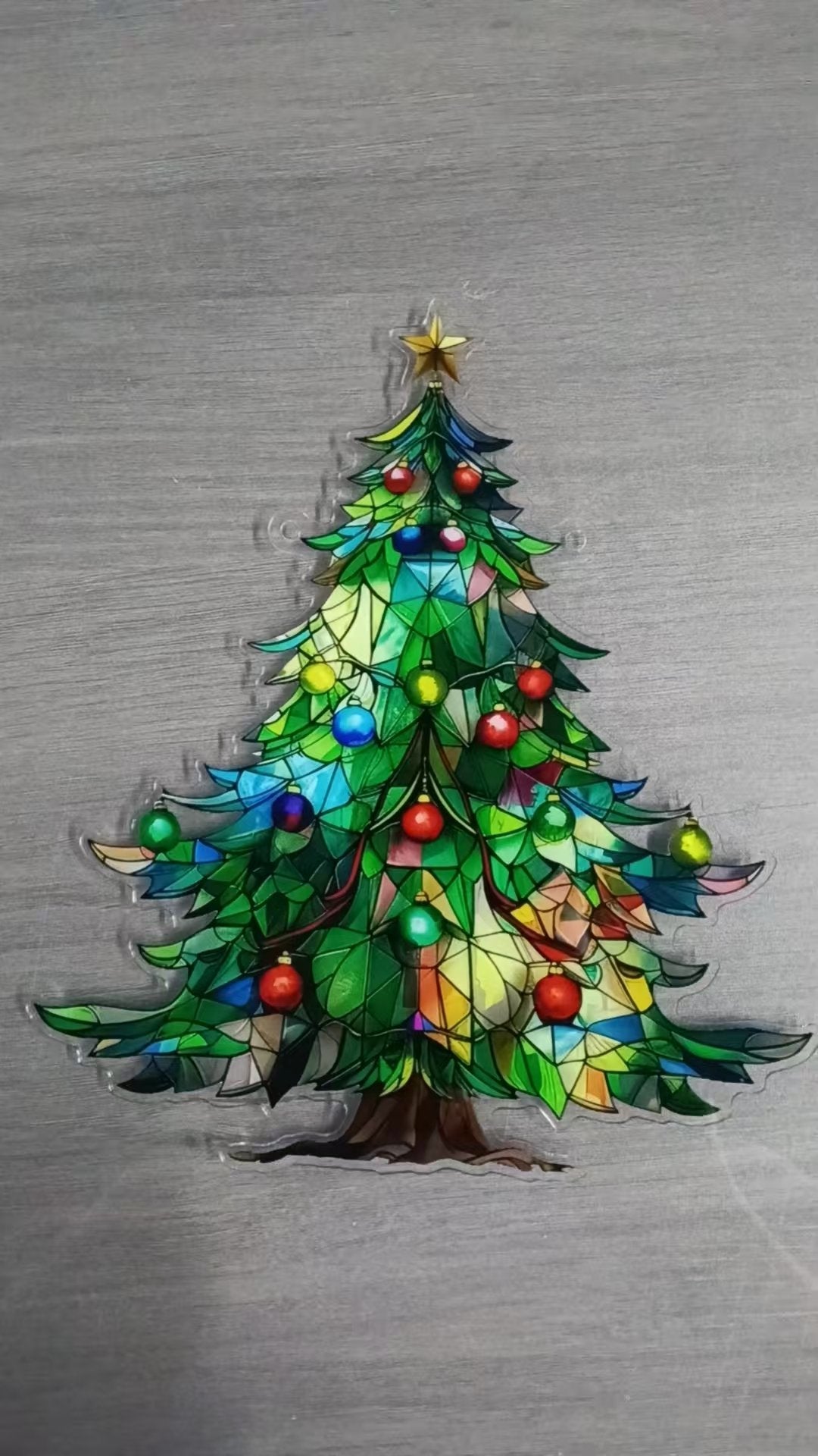 🎄🌈Christmas Tree Sun Catcher（2D Acrylic）