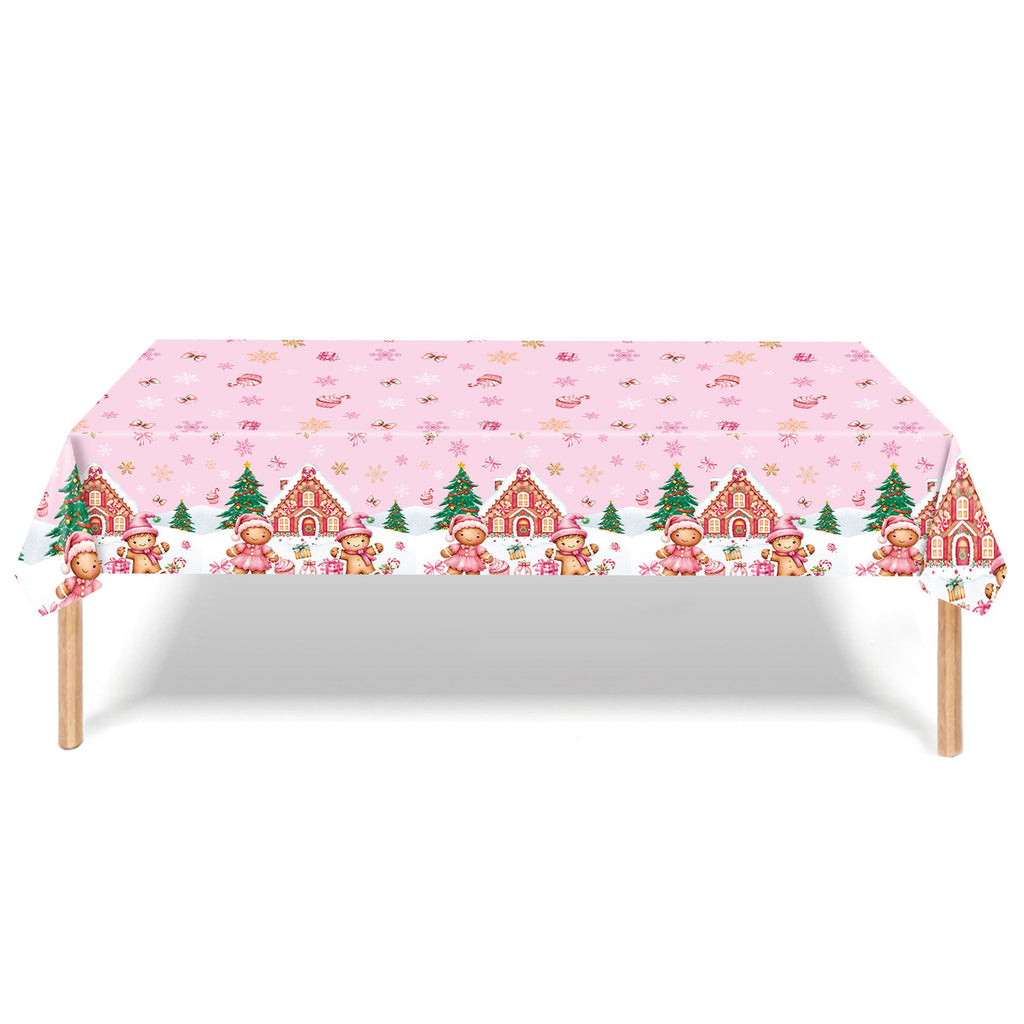 🏆2025 Christmas Hot Sale⚡Christmas Paper Plates & Napkins Set - 20-Pc Disposable Holiday Tableware for Kids Party (Cartoon Prints)