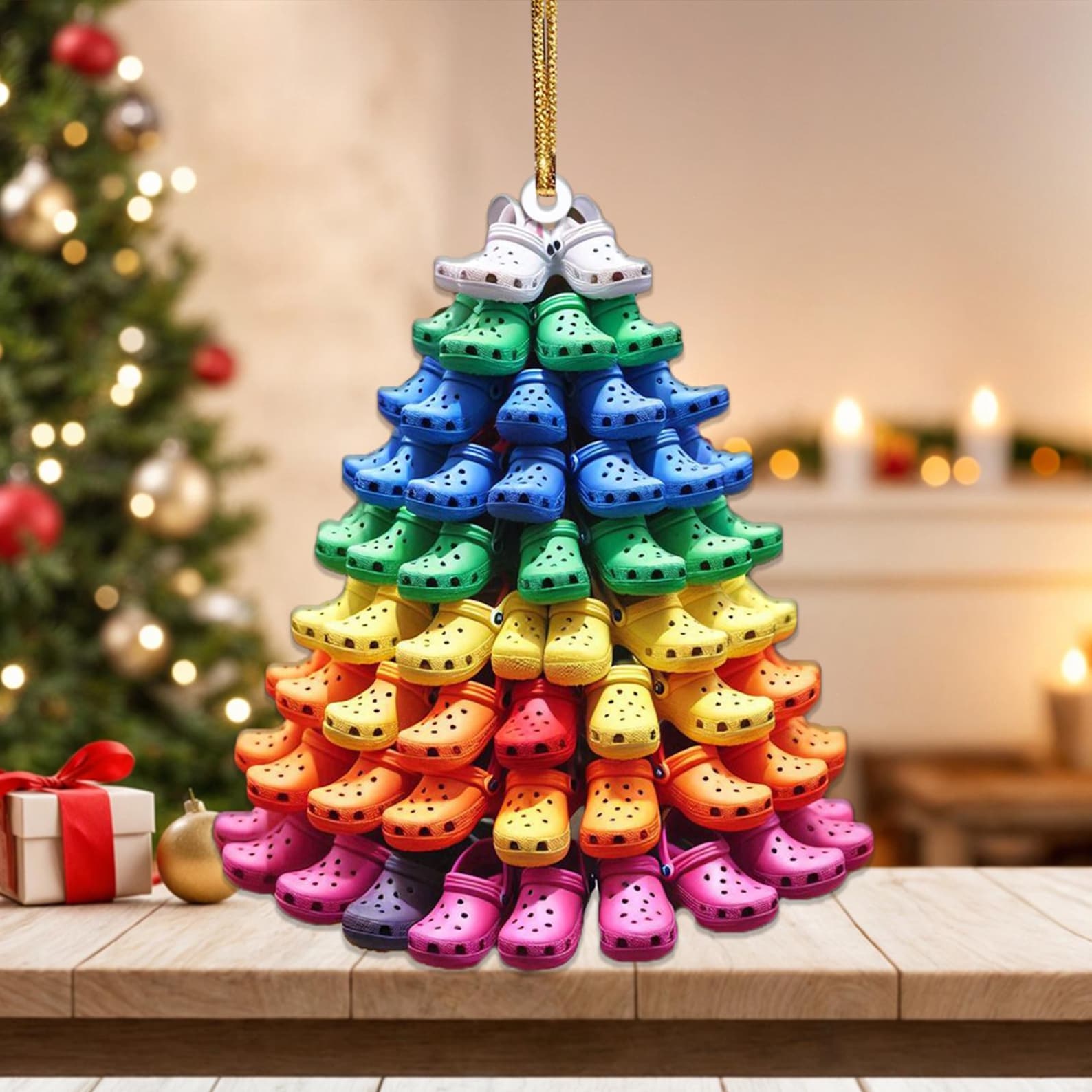 Stacking Christmas Ornaments