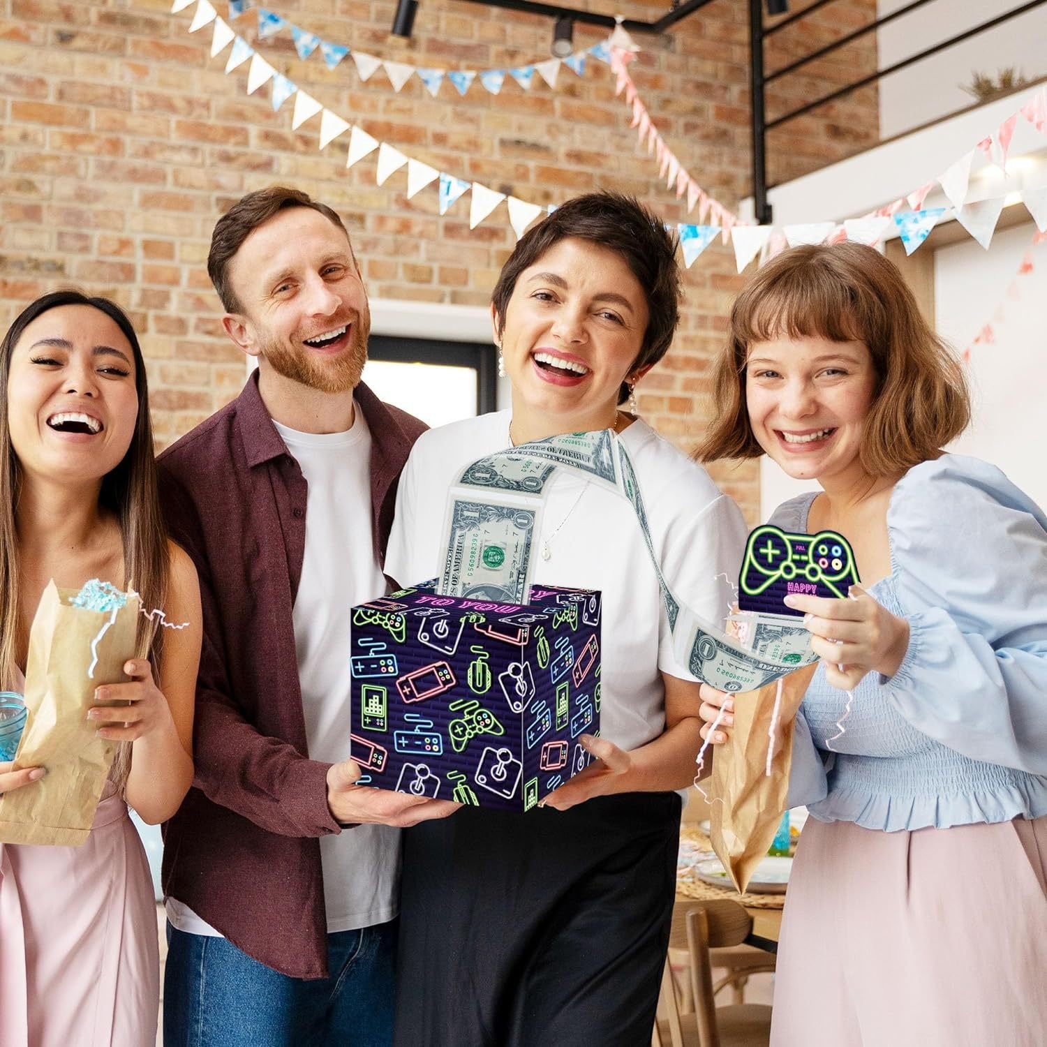 🔥Christmas Themed Surprise Pull Money Box