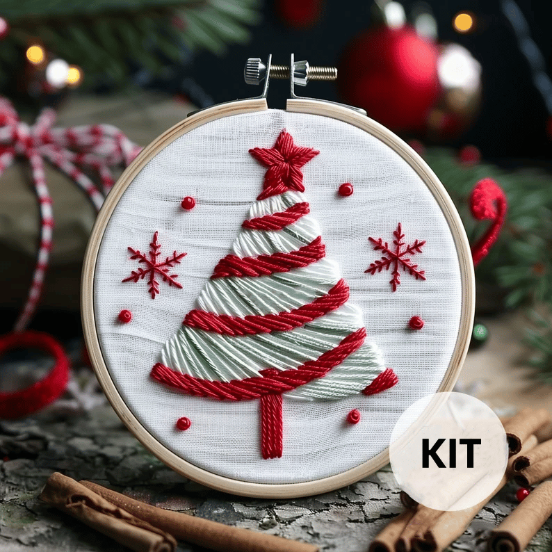 🔥DIY Christmas Embroidery KIT🎉