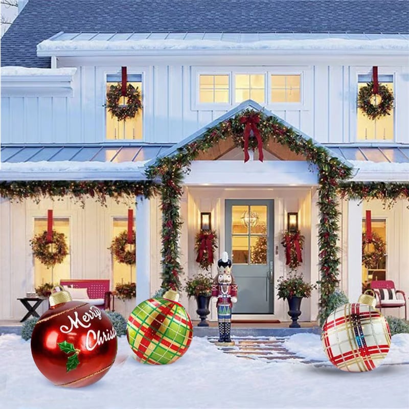 🎄Outdoor Christmas PVC inflatable Decorated Ball